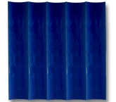 10x50 Bamboo Cobalt Cracked Glaze Handmade Ceramic